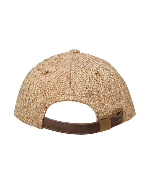 14+（イチヨンプラス）の「フェイクリネンタグキャップ（キャップ・レディース・オフホワイト/ベージュ/ブラック・FREE）」の6枚目の写真