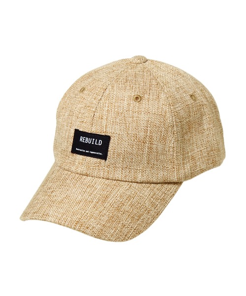 14+（イチヨンプラス）の「フェイクリネンタグキャップ（キャップ・レディース・オフホワイト/ベージュ/ブラック・FREE）」の15枚目の写真