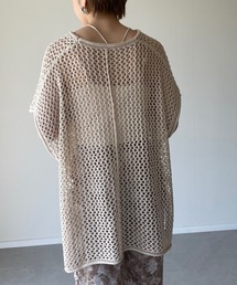 y/m by misato | メッシュ編みチュニック(チュニック)