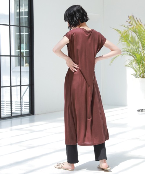 LAKOLE（ラコレ）の「カット楊柳レギンスパンツ / 950865（レギンス/スパッツ・レディース・ブラック/ベージュ/ブラウン系その他・SMALL/MEDIUM）」の22枚目の写真