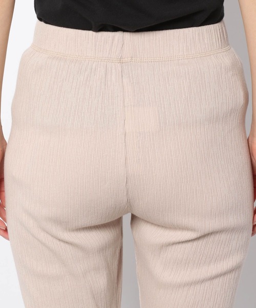 LAKOLE（ラコレ）の「カット楊柳レギンスパンツ / 950865（レギンス/スパッツ・レディース・ブラック/ベージュ/ブラウン系その他・SMALL/MEDIUM）」の7枚目の写真