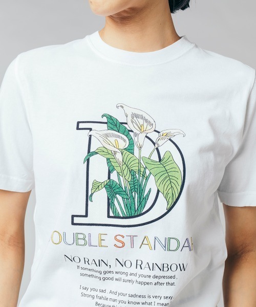 ダブルスタンダードクロージング　ヴィンテージレアルツイストDロゴTシャツ　新品 セール】ヴィンテージレアルツイストDロゴTシャツ（Tシャツ/カットソー