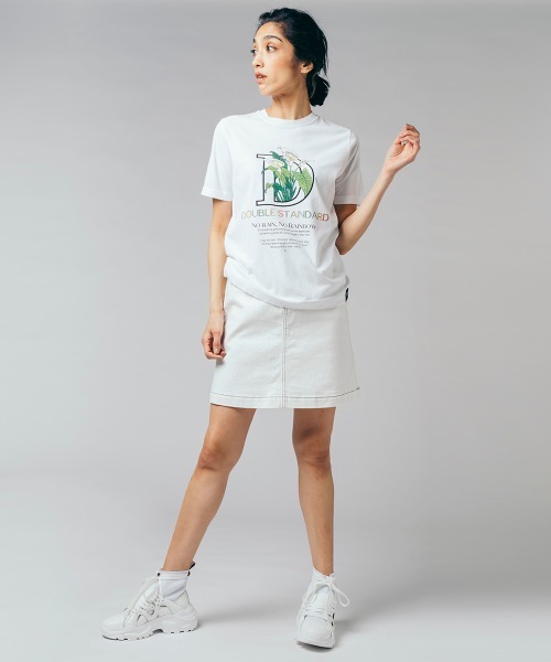 ダブルスタンダードクロージング　ヴィンテージレアルツイストDロゴTシャツ　新品 セール】ヴィンテージレアルツイストDロゴTシャツ（Tシャツ/カットソー