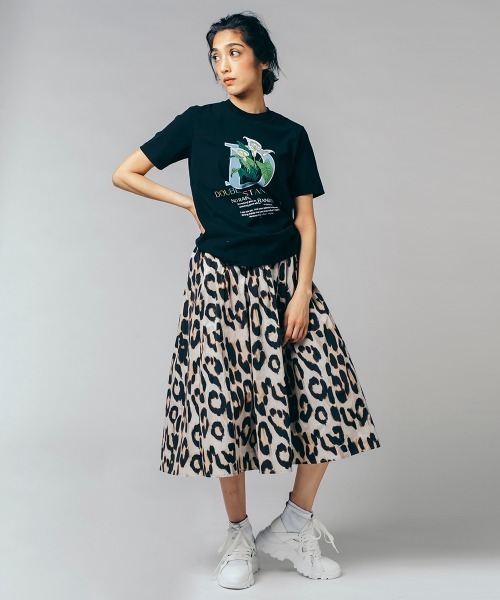 DOUBLE STANDARD CLOTHING（ダブルスタンダードクロージング）の「ヴィンテージレアルツイストDロゴTシャツ（Tシャツ/カットソー・レディース・ブラック/オフホワイト/サックスブルー・FREE）」の11枚目の写真