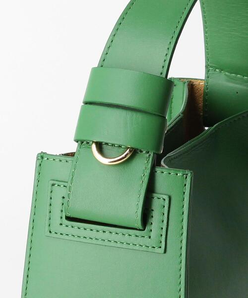 MARCO BIANCHINI（マルコビアンチーニ）の「[ 別注 ][ マルコ ビアンキー二 ] MARCO BIANCHINI CS ミニ ボストン ショルダー バッグ（ショルダーバッグ・レディース・ブラック/クリーム/ケリー・FREE）」の10枚目の写真