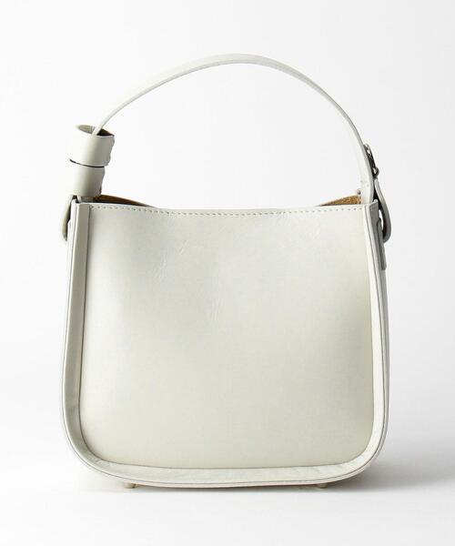 MARCO BIANCHINI（マルコビアンチーニ）の「[ 別注 ][ マルコ ビアンキー二 ] MARCO BIANCHINI CS ミニ ボストン ショルダー バッグ（ショルダーバッグ・レディース・ブラック/クリーム/ケリー・FREE）」の21枚目の写真