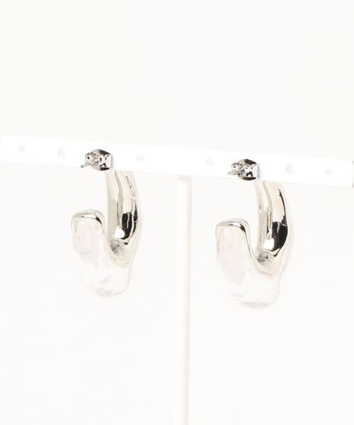 Alluge(アルージュ)の「ドロップニュアンスピアス(ピアス(両耳用)・レディース・ゴールド/ブラウン/シルバー・FREE)」の10枚目の写真