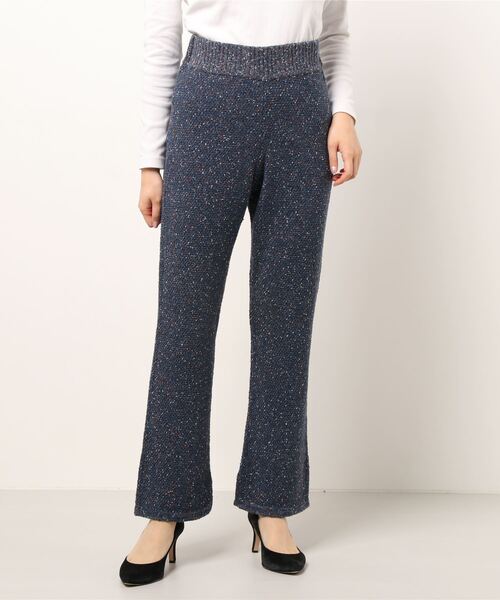 IENA（イエナ）の「カノコニットパンツ（その他パンツ・レディース・イエロー/ブルー系その他・38/36）」の9枚目の写真