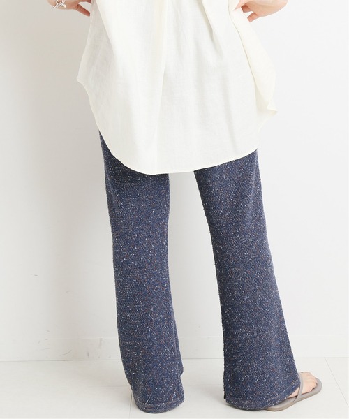 IENA（イエナ）の「カノコニットパンツ（その他パンツ・レディース・イエロー/ブルー系その他・38/36）」の16枚目の写真