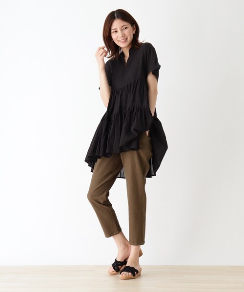 SHOO・LA・RUE（シューラルー）の「◆まくらめふわふわサンダル（サンダル・レディース・ブラック/ナチュラル/キャメル・35/45/25）」の16枚目の写真