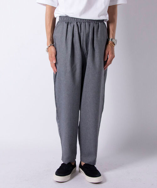 GLOSTER（グロスター）の「JAPAN MADE バルーンイージースラックス（その他パンツ・メンズ・グレー/キャメル/キナリ・M/L）」の4枚目の写真