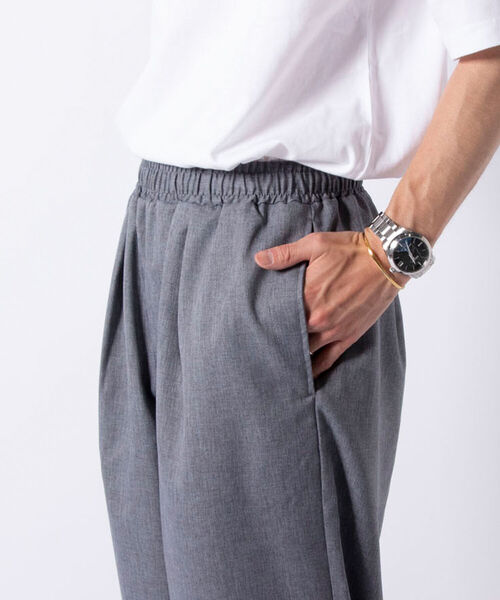 GLOSTER（グロスター）の「JAPAN MADE バルーンイージースラックス（その他パンツ・メンズ・グレー/キャメル/キナリ・M/L）」の8枚目の写真
