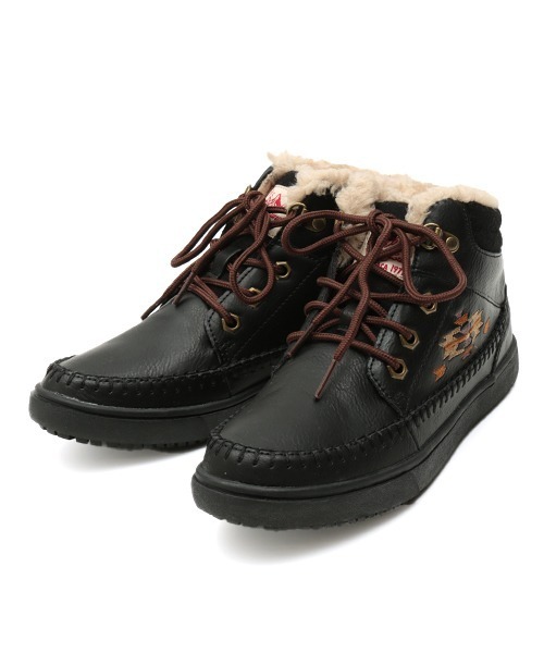 チチカカ(チチカカ)の「ネイティブ刺繍ミドルスニーカー(スニーカー・レディース・ブラック/キャメル/カーキ・MEDIUM/LARGE)」の17枚目の写真