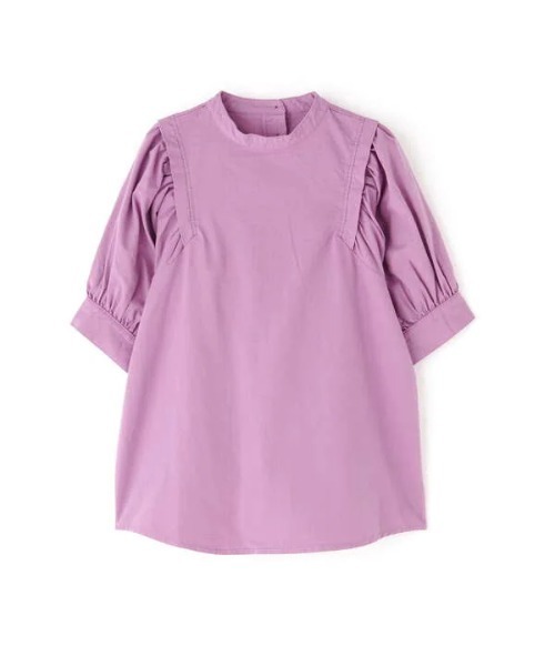 N.（N. Natural Beauty Basic）（エヌエヌナチュラルビューティーベーシック）の「◆タックショルダーパフスリーブブラウス（シャツ/ブラウス・レディース・チャコールグレー/ナチュラル/パープル・MEDIUM）」の18枚目の写真