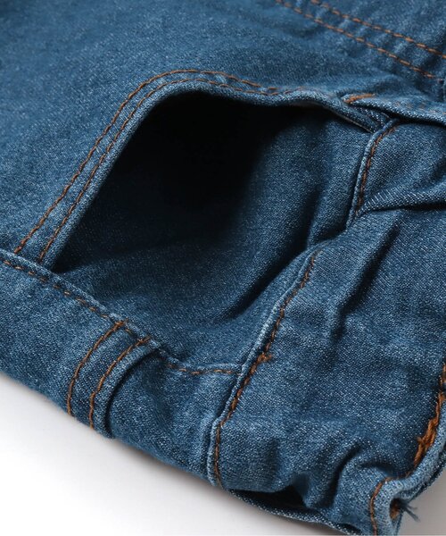 apres les cours（アプレレクール）の「ストレッチデニム/7days Style pants 10分丈（その他パンツ・キッズ・ネイビー/ブルー・100/110/90/120/80/130/140）」の14枚目の写真