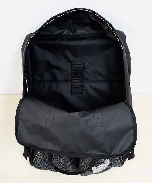 CIAOPANIC(チャオパニック)の「《WEB限定SALE》【The Sun And Classic/TSAC】HARRIS TWEED BOX 2WAY DAYPACK(バックパック/リュック・レディース・ブラック/グレー/ネイビー・FREE)」の12枚目の写真
