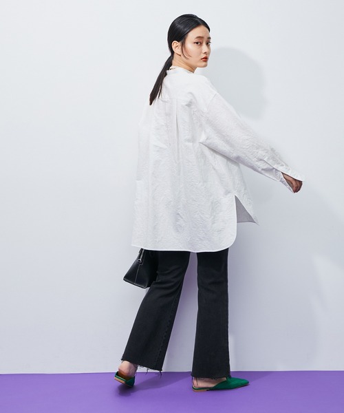 ADAM ET ROPE'(アダムエロペ)の「フクレジャガードヴィンテージシャツ(シャツ/ブラウス・レディース・ホワイト・FREE)」の10枚目の写真