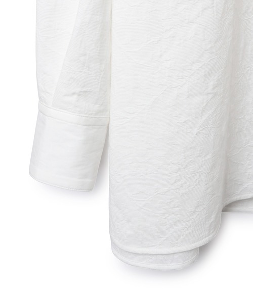 ADAM ET ROPE'(アダムエロペ)の「フクレジャガードヴィンテージシャツ(シャツ/ブラウス・レディース・ホワイト・FREE)」の9枚目の写真