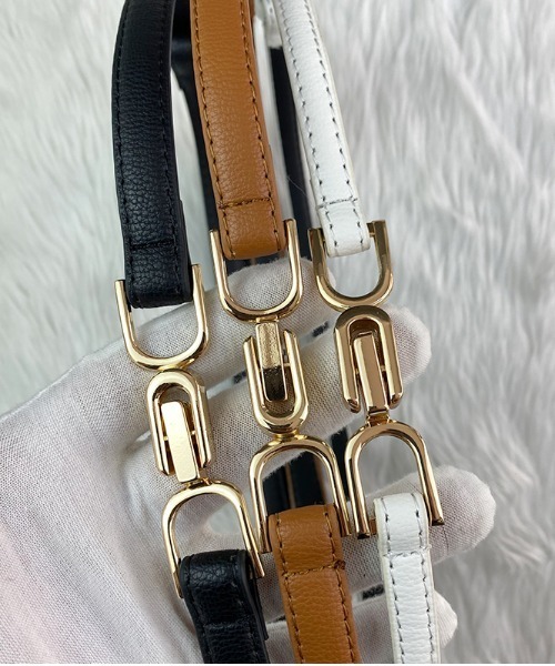 REBALANCE（リバランス）の「ビットベルト（ベルト・レディース・ホワイト/ブラック/ダークブラウン/ブラウン/レッド・FREE）」の6枚目の写真