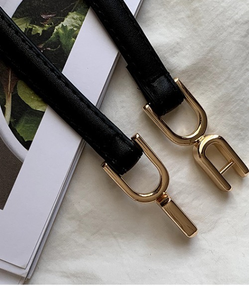 REBALANCE（リバランス）の「ビットベルト（ベルト・レディース・ホワイト/ブラック/ダークブラウン/ブラウン/レッド・FREE）」の9枚目の写真