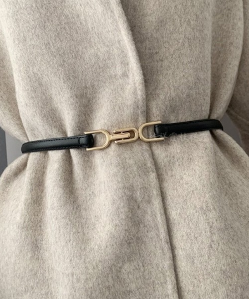 REBALANCE（リバランス）の「ビットベルト（ベルト・レディース・ホワイト/ブラック/ダークブラウン/ブラウン/レッド・FREE）」の21枚目の写真