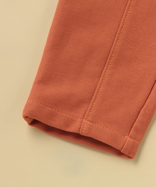 kladskap（クレードスコープ）の「ロゴリブポケットロング丈シェフパンツ「ストレッチパンツ」（その他パンツ・キッズ・ブラック/カーキ/レンガ/ネイビー・100cm/110cm/90cm/130cm/120cm）」の10枚目の写真