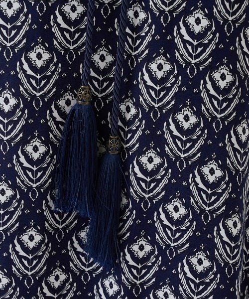 DISCOAT（ディスコート）の「VTG花柄パッチワークフレアスカート（スカート・レディース・ネイビー/キャメル・FREE）」の11枚目の写真