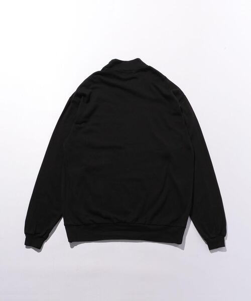 ATELIER BETON（アトリエベトン）の「＜ATELIER BETON（アトリエべトン）＞ MOCK NECK/カットソー（Tシャツ/カットソー・メンズ・ブラック/ホワイト・2/3）」の6枚目の写真