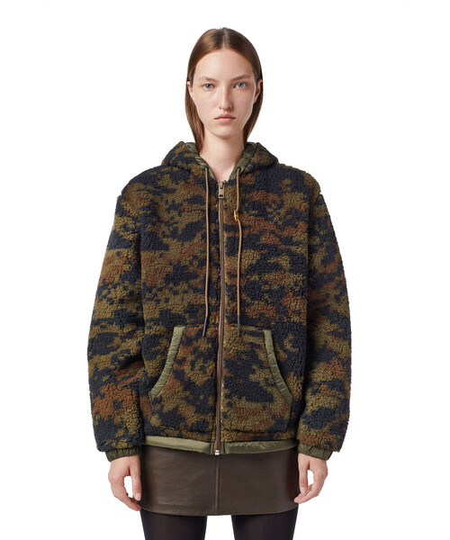 DIESEL s-irta ジップアップパーカー カモフラージュ DIESEL ディーゼル ジップアップパーカー メンズ 迷彩柄