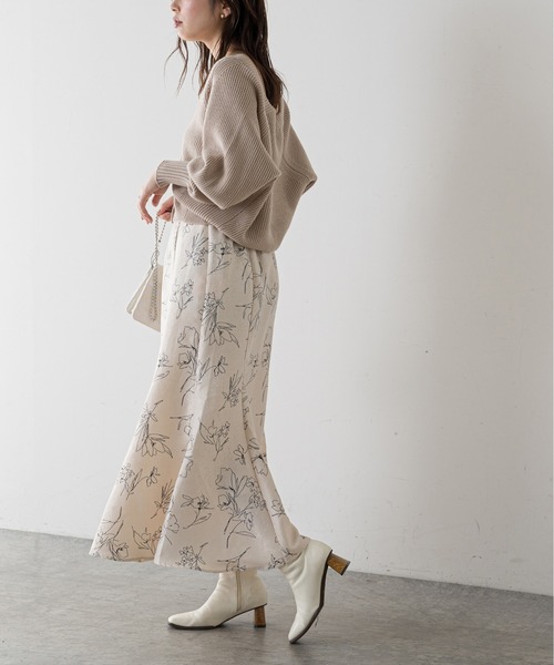 natural couture(ナチュラルクチュール)の「もちもち触感のプチプラアイレットカーディガン(カーディガン/ボレロ・レディース・ブラック/ベージュ/オフホワイト/ピンク/グリーン/ラベンダー/グレー/ミント・FREE)」の15枚目の写真