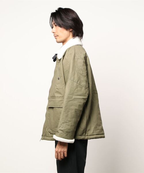 WESTBOY(ウエストボーイ)の「【WB ORIGINALS】Military Boa Long Jacket WO21W3HOT02(その他アウター・メンズ・グリーン/ブラック・L/M/XL)」の19枚目の写真