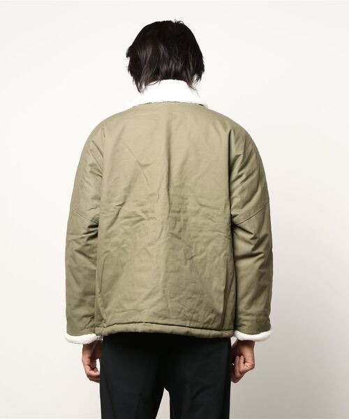 WESTBOY(ウエストボーイ)の「【WB ORIGINALS】Military Boa Long Jacket WO21W3HOT02(その他アウター・メンズ・グリーン/ブラック・L/M/XL)」の20枚目の写真