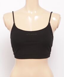 GUACAMOLE | GUACAMOLE × atmos pink ロゴ刺繍リブキャミブラトップ(キャミソール)