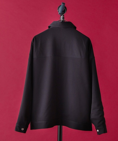 WEGO by こーせ(ウィゴーバイコーセ)の「∴WEGO by こーせ/ビッグシルエットZIPブルゾン(ブルゾン・メンズ・ブラック/ワイン/ライトグレー・MEDIUM/LARGE)」の15枚目の写真