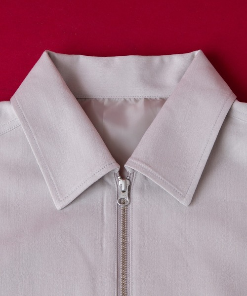 WEGO by こーせ(ウィゴーバイコーセ)の「∴WEGO by こーせ/ビッグシルエットZIPブルゾン(ブルゾン・メンズ・ブラック/ワイン/ライトグレー・MEDIUM/LARGE)」の9枚目の写真