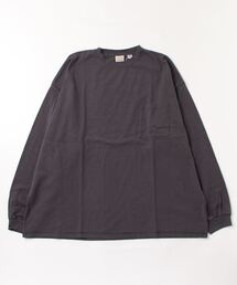Goodwear | Good wear グッドウェア 2W7-0502 袖リブ ポケット付き L/S SUPER BIG TEE(Tシャツ/カットソー)