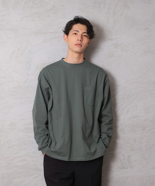 Goodwear（グッドウェア）の「Good wear グッドウェア 2W70502 袖リブ ポケット付き L/S SUPER BIG