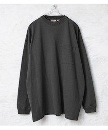 Good wear グッドウェア 2W7-0502 袖リブ ポケット付き L/S SUPER BIG TEE