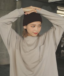 Good wear グッドウェア 2W7-0502 袖リブ ポケット付き L/S SUPER BIG TEE