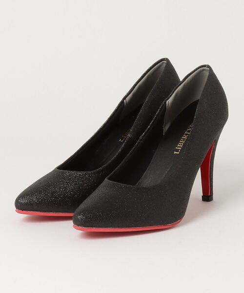 LibertyDoll(リバティードール)の「LibertyDoll ポインテッドトゥ9.5㎝ピンヒールレッドソール美脚パンプス(パンプス・レディース・ブラック系その他2/ブラック系その他/ブラック/ゴールド/シルバー/ブラック系その他3・LL/S/M/3L/L/SS)」の10枚目の写真