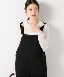 IENA | ストレッチレースオープンカラープルオーバー(Tシャツ/カットソー)