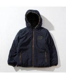 DIESEL KIDS | DIESEL（ディーゼル）Kids & Junior ワンポイントブランドロゴフーディーパディングジャケットブルゾン(ダウンジャケット/コート)