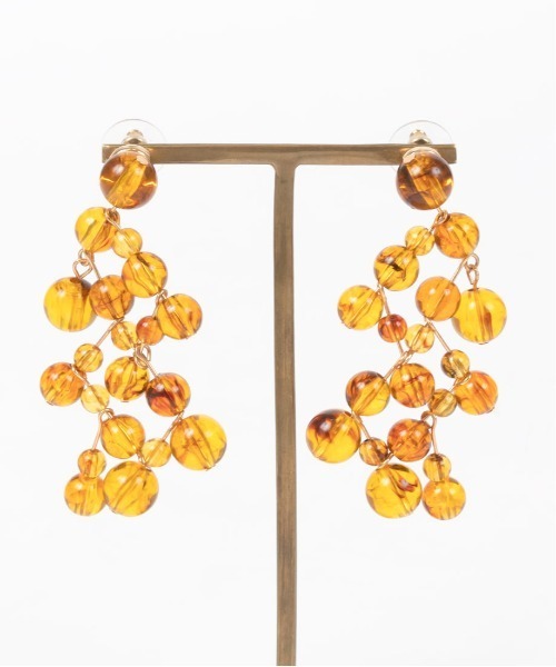 RANDA（ランダ）の「ボリュームツリーピアス（ピアス（両耳用）・レディース・ブラウン/その他・FREE）」の8枚目の写真