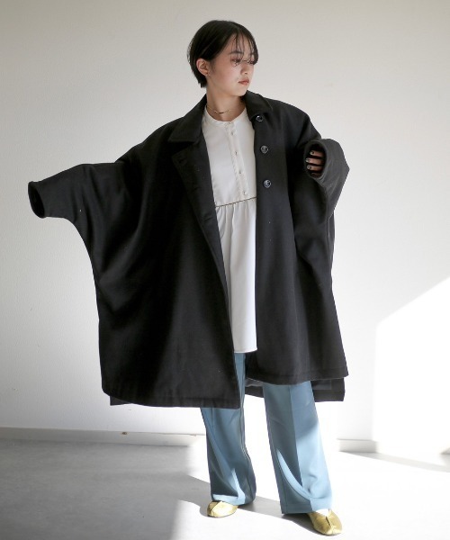 spoon store（スプーンストア）の「ダブルベルトセンタープレススラックス（スラックス・レディース・グリーン/ボルドー/マスタード・SMALL/MEDIUM）」の9枚目の写真