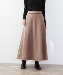 Three Four Time | 接結ボアパイピングロングスカート(スカート)