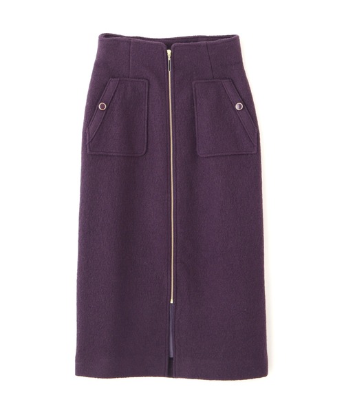 PROPORTION BODY DRESSING（プロポーションボディドレッシング）の「フロントファスナータイトスカート / 1211220117（スカート・レディース・オフホワイト/パープル/ピンク・SMALL/MEDIUM）」の16枚目の写真