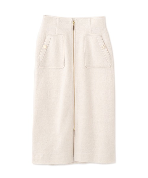 PROPORTION BODY DRESSING（プロポーションボディドレッシング）の「フロントファスナータイトスカート / 1211220117（スカート・レディース・オフホワイト/パープル/ピンク・SMALL/MEDIUM）」の14枚目の写真