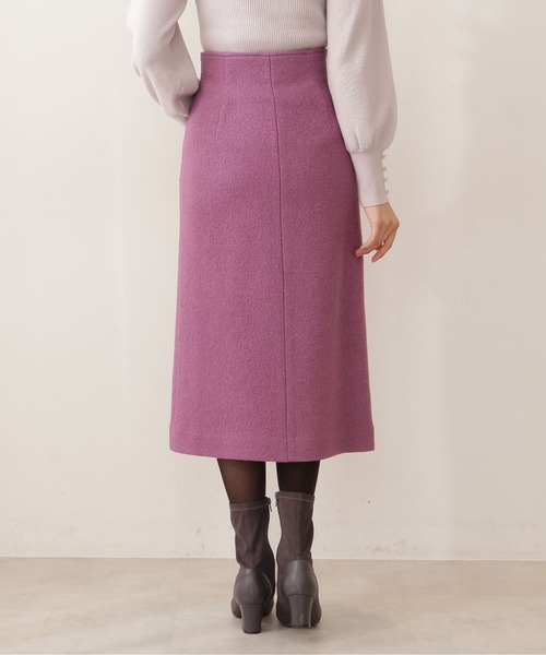 PROPORTION BODY DRESSING（プロポーションボディドレッシング）の「フロントファスナータイトスカート / 1211220117（スカート・レディース・オフホワイト/パープル/ピンク・SMALL/MEDIUM）」の22枚目の写真