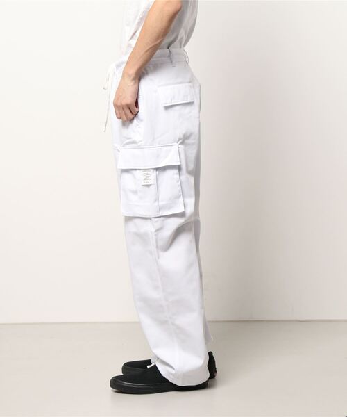 DANKE SCHON（ダンケシェーン）の「DankeSchon/ダンケシェーン/ツイルカーゴパンツ（カーゴパンツ・メンズ・ホワイト/ブラック/ブラウン・SMALL/MEDIUM/LARGE/X-LARGE/XL）」の5枚目の写真