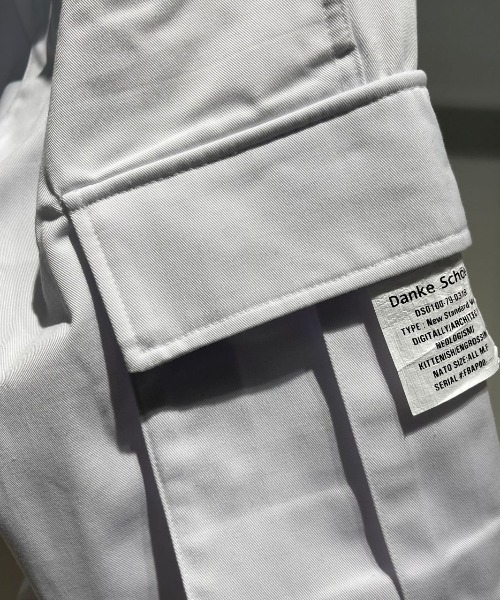 DANKE SCHON（ダンケシェーン）の「DankeSchon/ダンケシェーン/ツイルカーゴパンツ（カーゴパンツ・メンズ・ホワイト/ブラック/ブラウン・SMALL/MEDIUM/LARGE/X-LARGE/XL）」の21枚目の写真